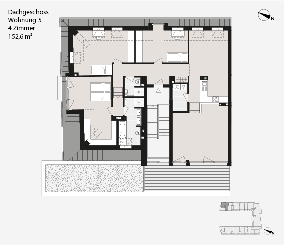 Dachgeschoss Wohnung 05