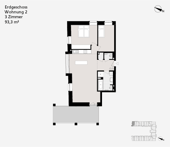 Erdgeschoss Wohnung 02