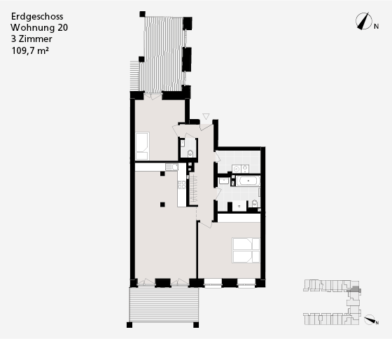 Erdgeschoss Wohnung 20