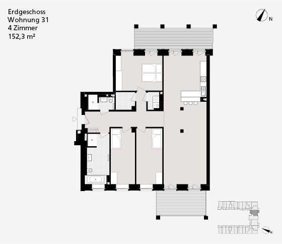 Erdgeschoss Wohnung 31
