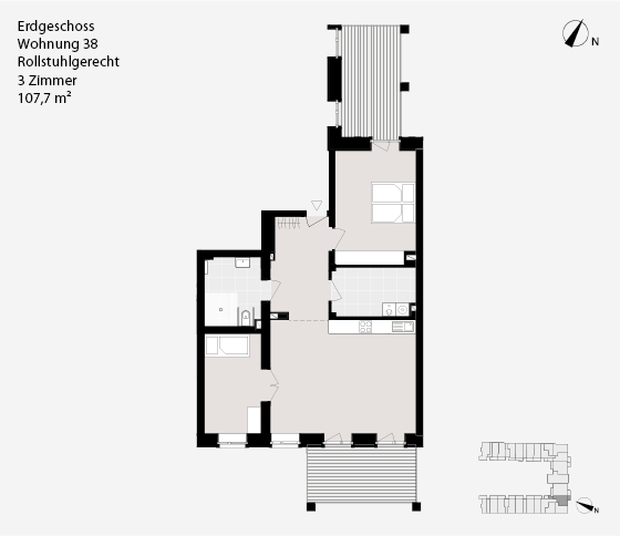 Erdgeschoss Wohnung 38