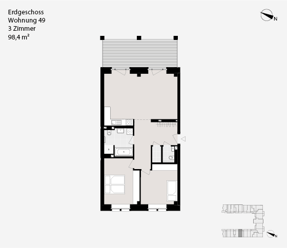 Erdgeschoss Wohnung 49