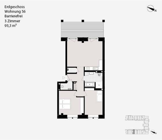 Erdgeschoss Wohnung 56