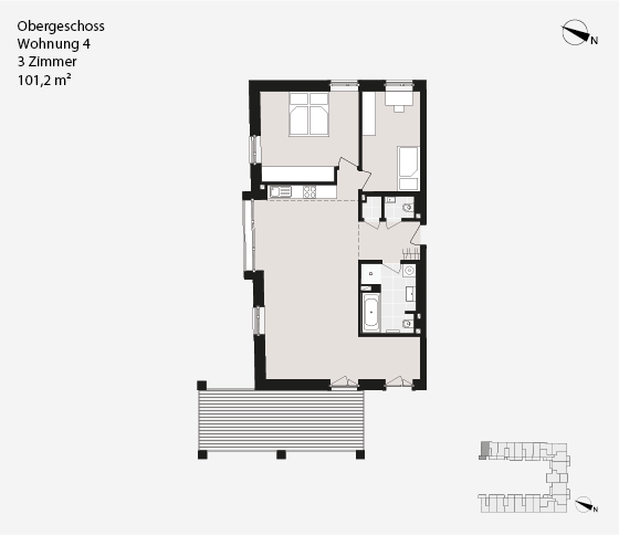 Obergeschoss Wohnung 04
