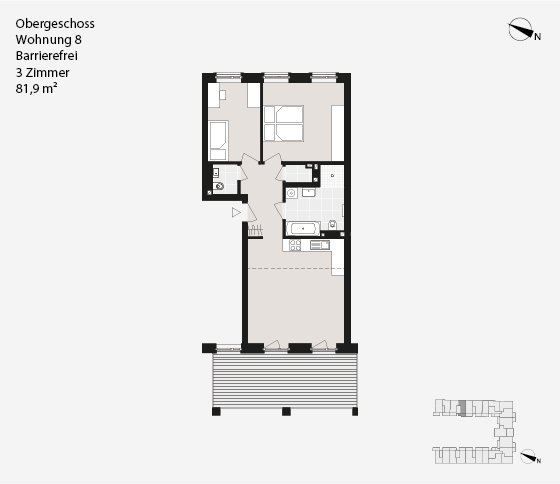 Obergeschoss Wohnung 08