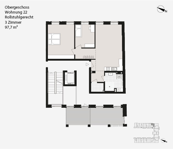 Obergeschoss Wohnung 22