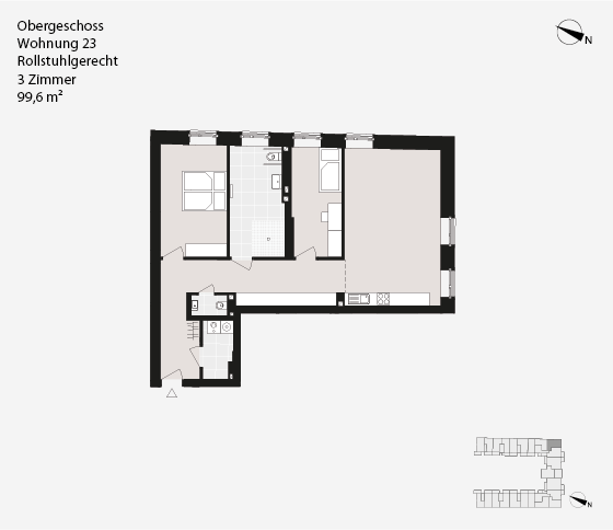 Obergeschoss Wohnung 23