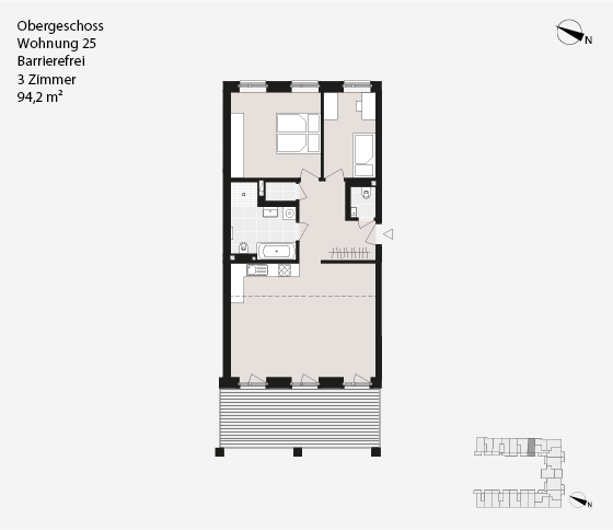 Obergeschoss Wohnung 25